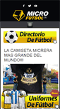 Mobile Screenshot of microfutbolcol.com